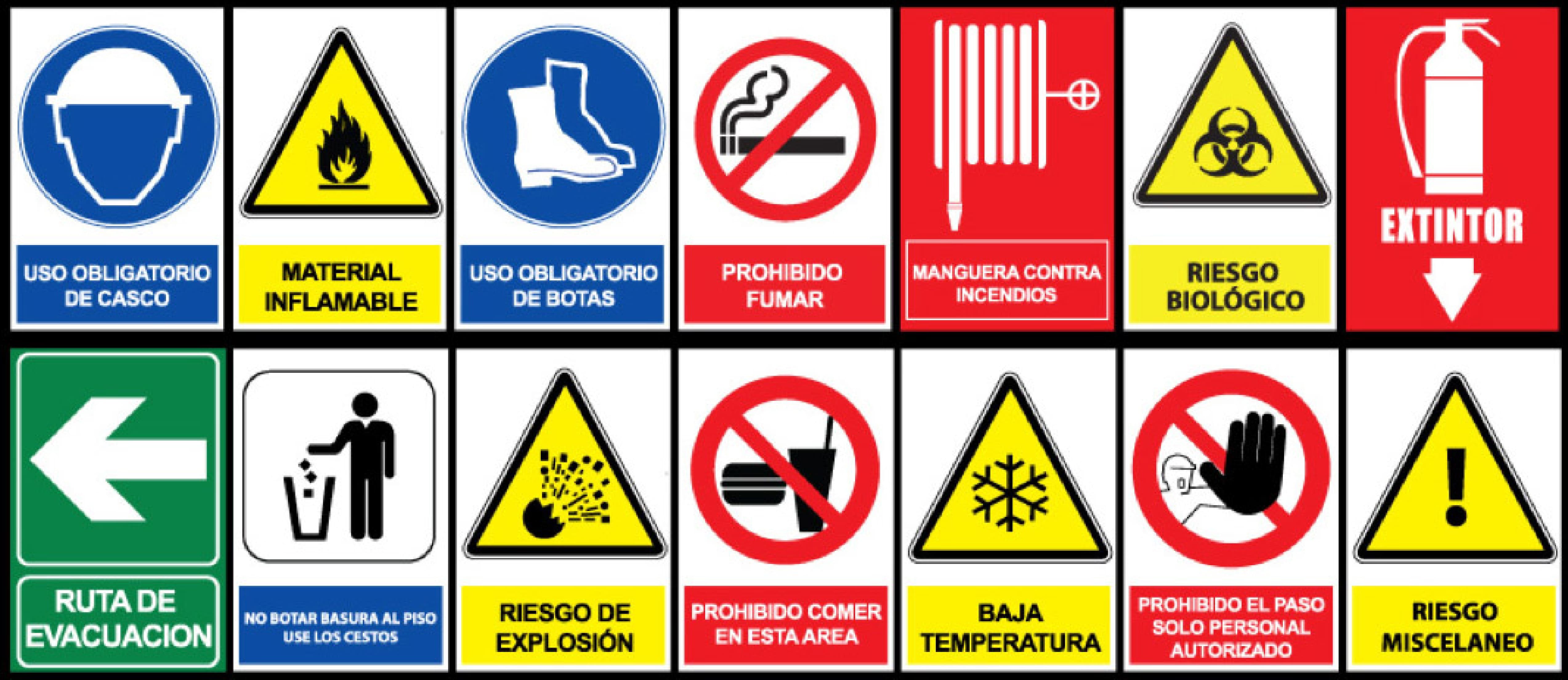 COLORES Y SEÑALES DE SEGURIDAD E HIGIENE E IDENTIFICACION DE RIESGOS POR FLUIDOS CONDUCIDOS EN TUBERIAS